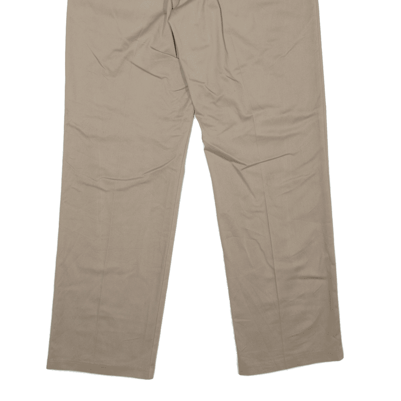 DOCKERS Trousers Beige Regular Straight Mens W34 L32