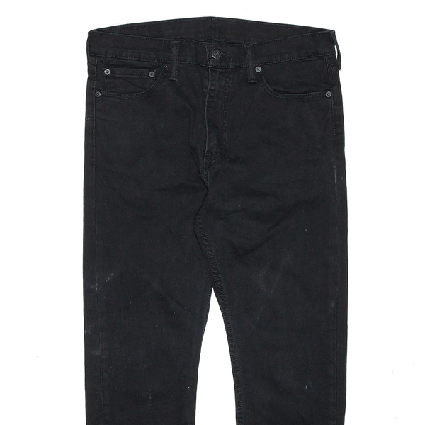 LEVI'S 510 Black Denim Slim Skinny Jeans Mens W33 L24