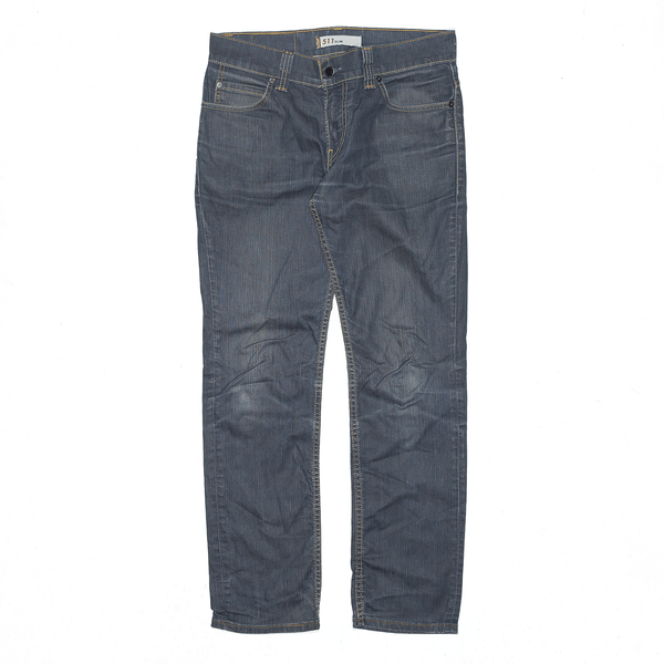 LEVI'S 511 Blue Denim Slim Straight Jeans Mens W32 L32