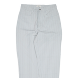 MAC Striped Trousers Blue Regular Tapered Womens W28 L29