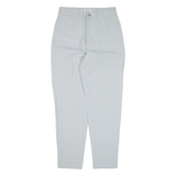 MAC Striped Trousers Blue Regular Tapered Womens W28 L29