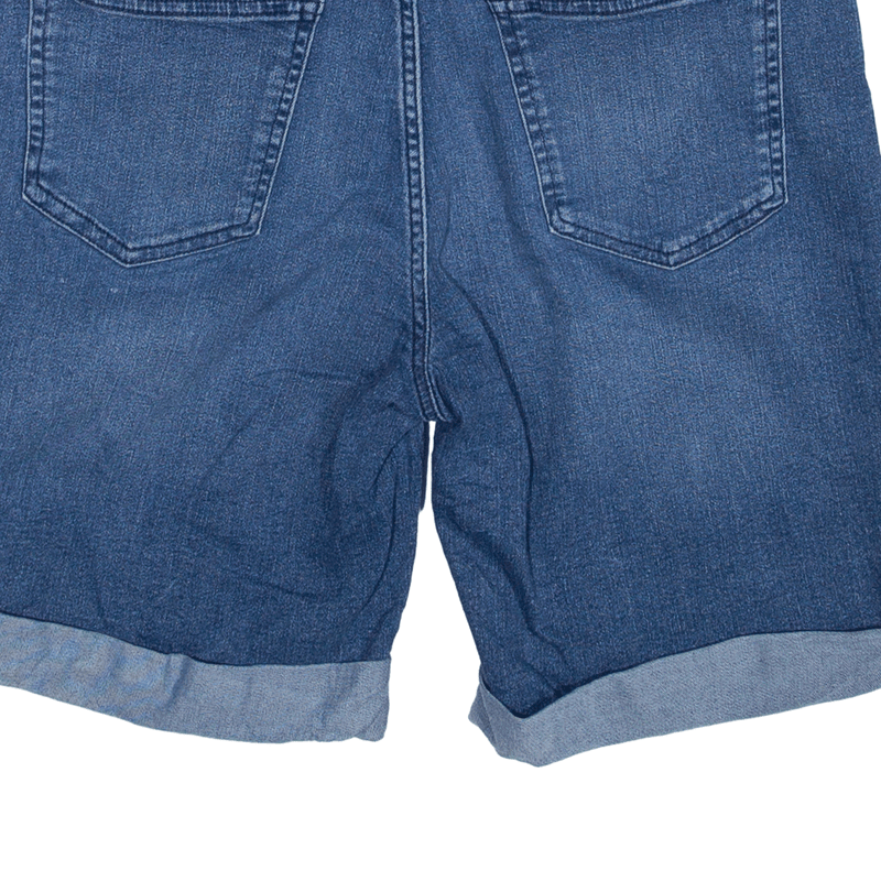 DKNY Denim Shorts Blue Slim Womens S W30