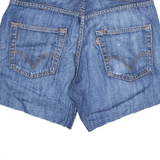 LEVI'S 210 Denim Blue Regular Cut-Off Shorts Womens M W32