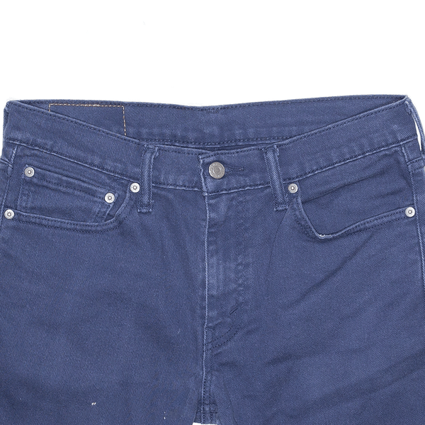LEVI'S 511 Denim Blue Regular Cut-Off Shorts Womens M W32