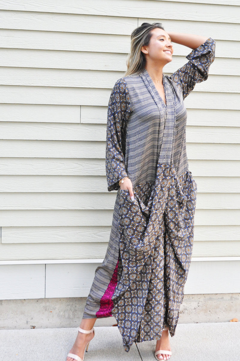 Eccentric Caftan - Wholesale - Upcycled ***Available to pre-order spring 2023***