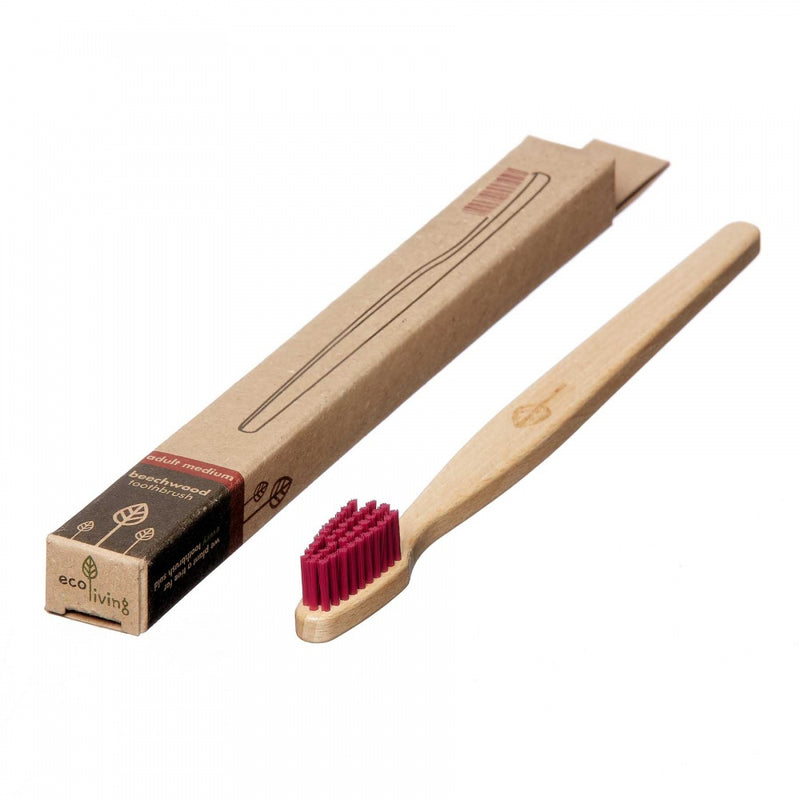 Plant-Based Beech Wood Toothbrush - (FSC 100%)