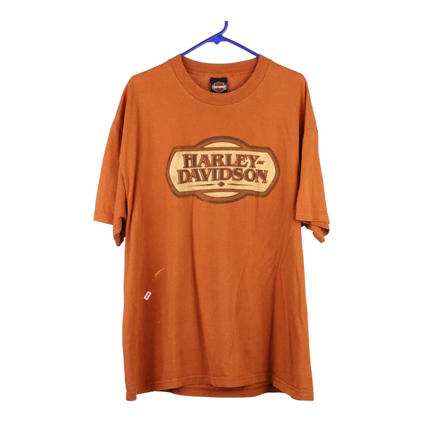 Vintageorange Wytheville, Virginia Harley Davidson T-Shirt - mens x-large