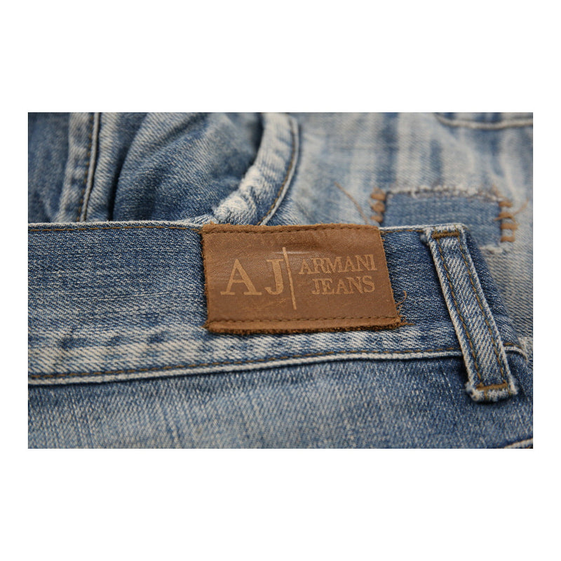 15 Years Armani Jeans - 32W 32L Blue Cotton