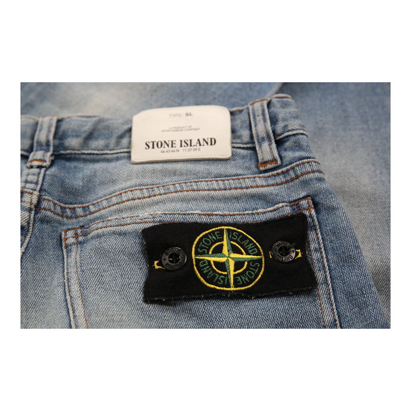 12 Years Stone Island Jeans - 27W 28L Blue Cotton