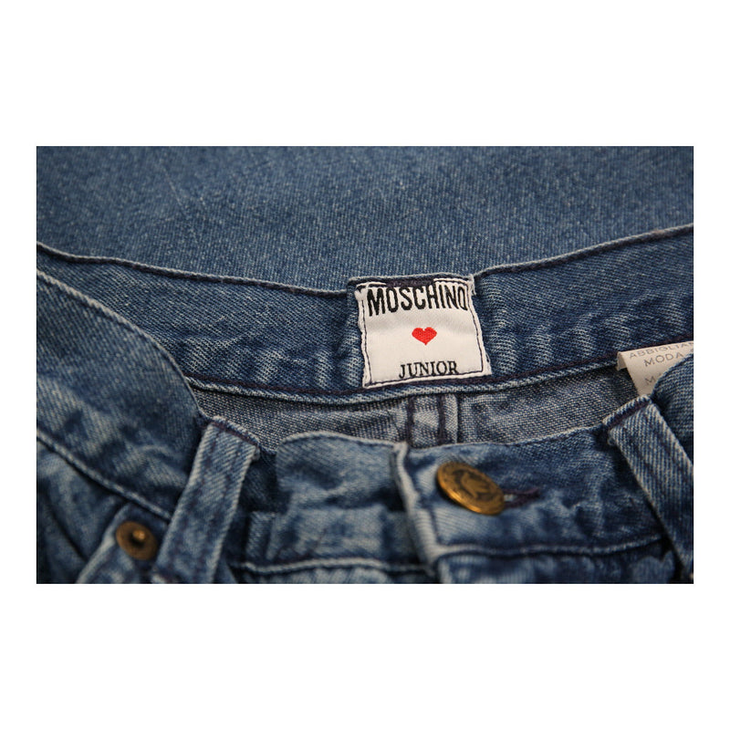 12 Years Moschino Jeans - 26W 25L Blue Cotton
