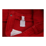 13-15 Years Moschino Jeans - 28W 27L Red Cotton