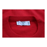 Vintage red 1980s Valentino Jumper - womens medium
