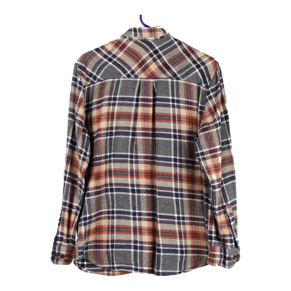 Vintagemulticoloured Ruff Hewn Flannel Shirt - mens small