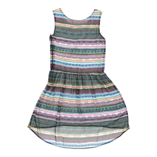 Vintage Unbranded A-Line Dress - Medium Multicoloured Polyester