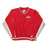 Vintage Big League Softball, Kalamazoo MI Russell Athletic Windbreaker - XL Red Polyester - Thrifted.com
