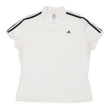 Vintage white Adidas T-Shirt - womens medium