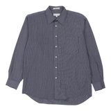 Christian Dior Checked Shirt - Large Blue Cotton