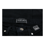 Versace Jeans Couture Jeans - 27W UK 8 Black Cotton