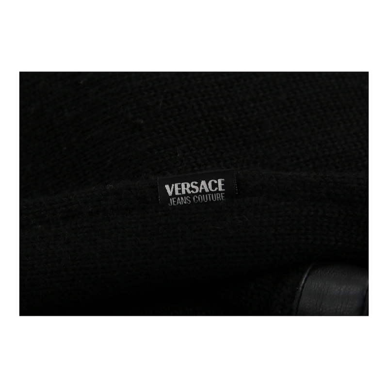 Versace Jeans Couture Jumper - Medium Black Wool Blend