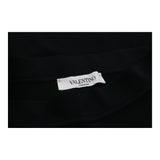 Valentino Skirt - 26W UK 6 Black Viscose Blend