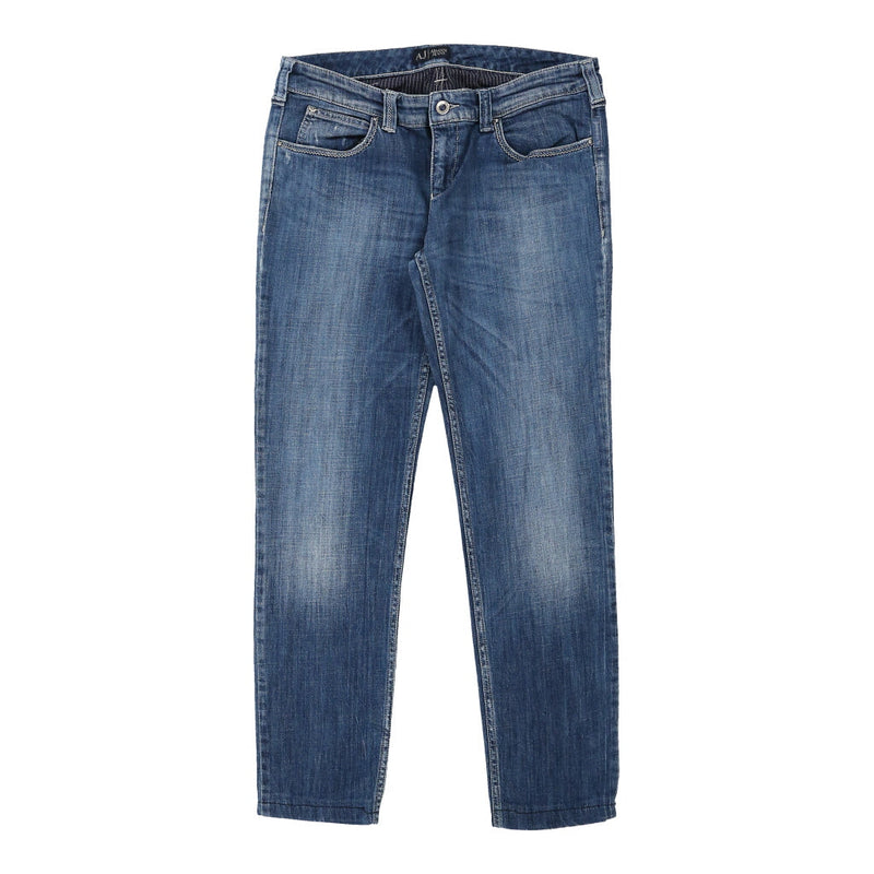 Armani Jeans Jeans - 31W UK 10 Blue Cotton