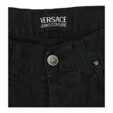 Versace Jeans Couture Jeans - 32W 30L Black Cotton
