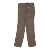 Armani Jeans Jeans - 30W UK 10 Brown Cotton