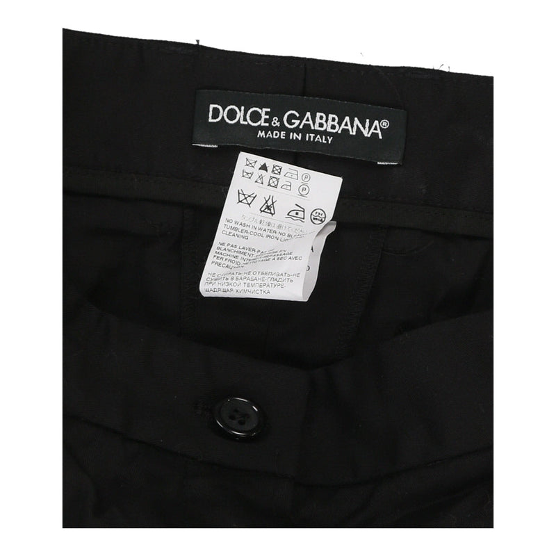 Dolce & Gabbana Shorts - 31W UK 14 Black Cotton