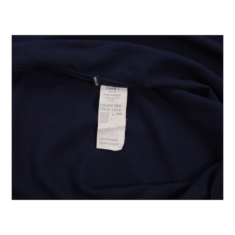 Armani Jeans Shirt - XL Navy Viscose