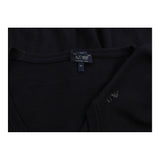Armani Jeans Cardigan - 3XL Black Cotton