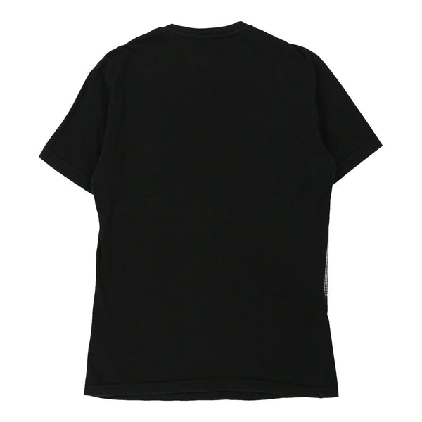 Just Cavalli Graphic T-Shirt - Large Black Cotton