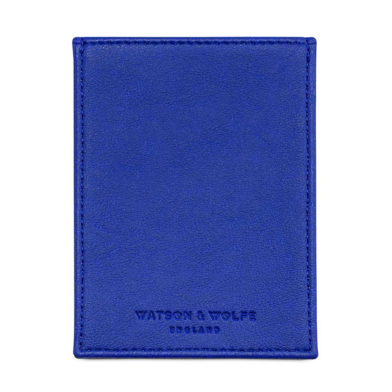 Watson & Wolfe x Ethel Loves Me - Nano Card Case in Cobalt