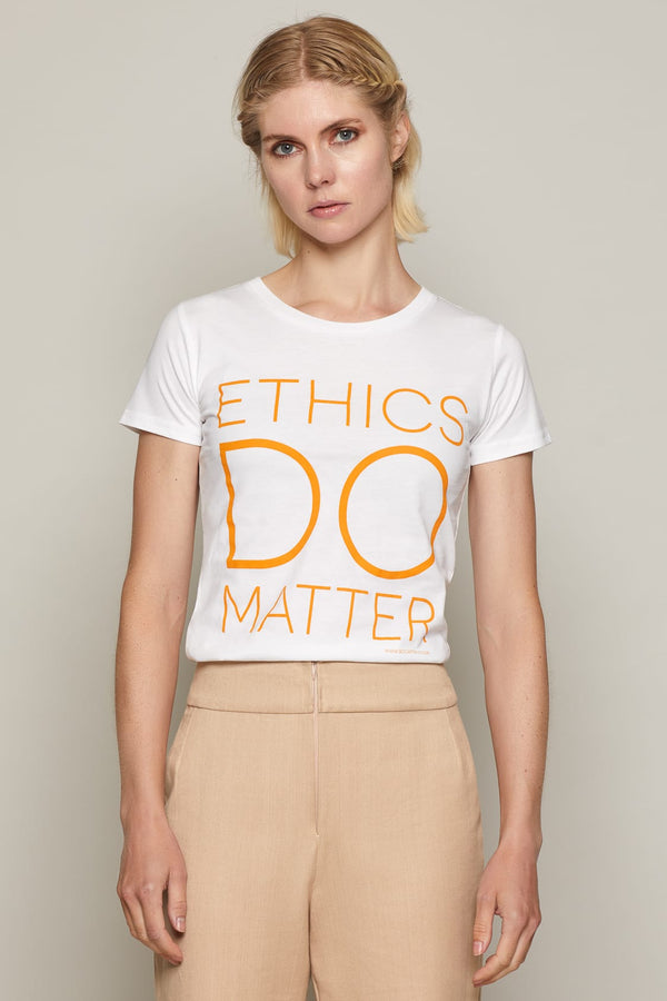 Ethics Do Matter T-Shirt (White)