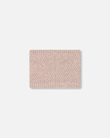 Textured Knitted Neckwarmer Light Pink Winter Accessories Deux par Deux