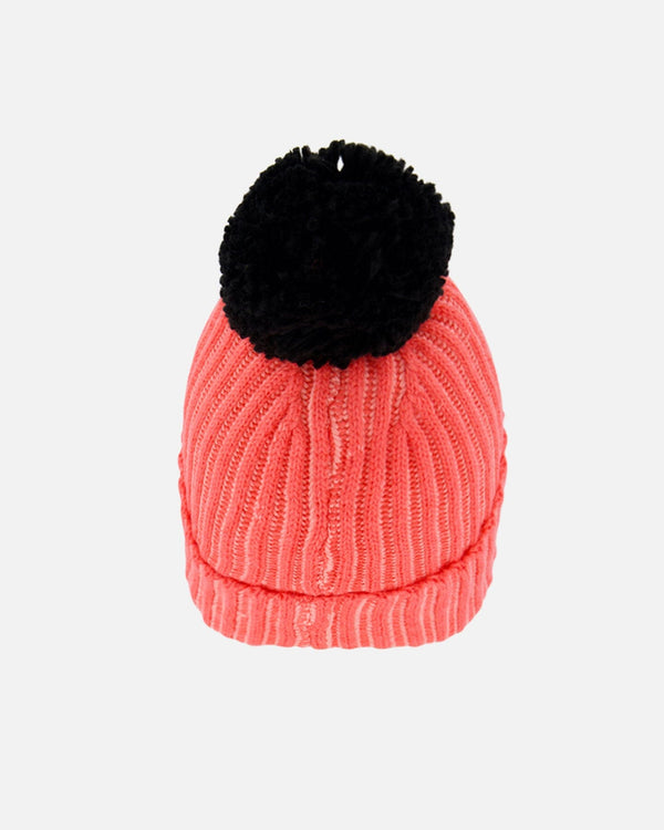 Knit Hat Coral Winter Accessories Deux par Deux