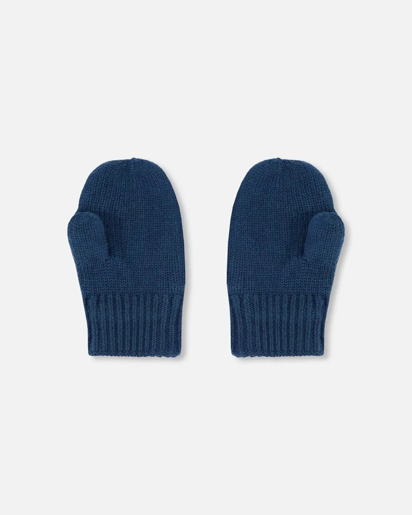 Knitted Mittens Navy