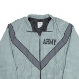 SKILCRAFT Army Grey Bomber Jacket Mens M
