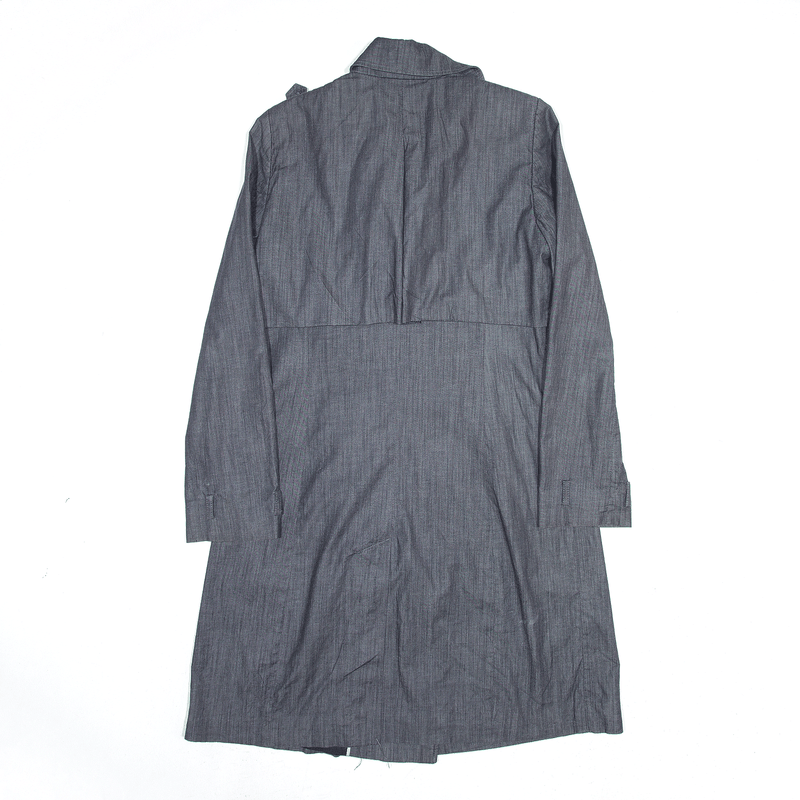 CALVIN KLEIN Grey Overcoat Jacket Womens S