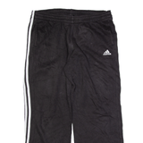 ADIDAS Sweatpants Black Regular Straight Womens L W36 L32