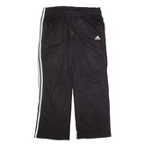 ADIDAS Sweatpants Black Regular Straight Womens L W36 L32