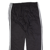 ADIDAS Sweatpants Black Regular Straight Womens L W36 L32