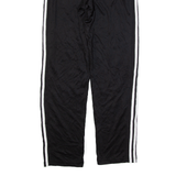 ADIDAS Track Pants Black Regular Straight Mens S W28 L31