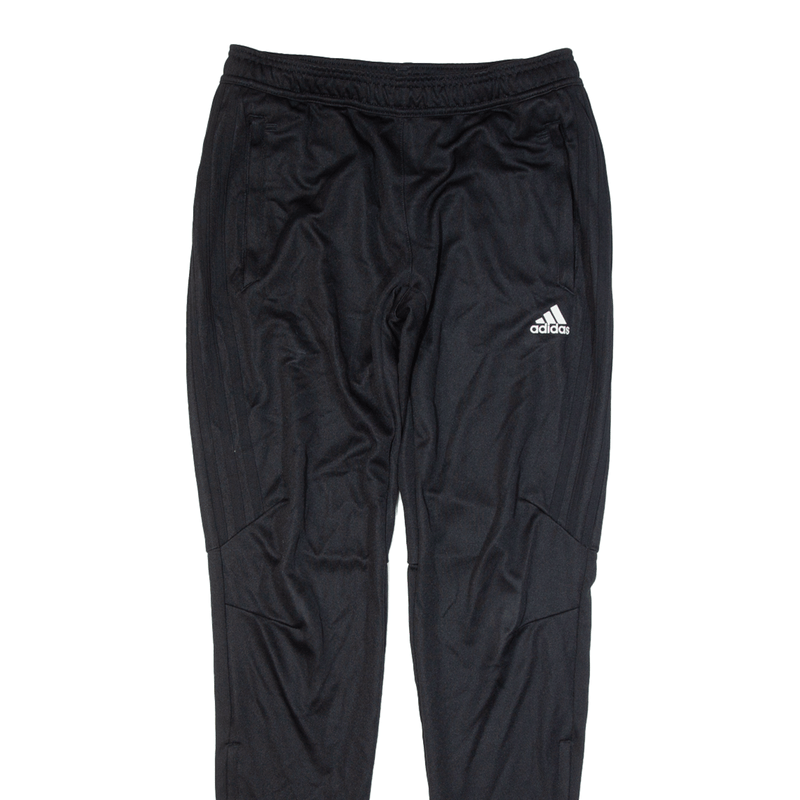 ADIDAS Track Pants Black Slim Straight Womens S W28 L31