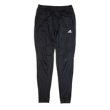 ADIDAS Track Pants Black Slim Straight Womens S W28 L31