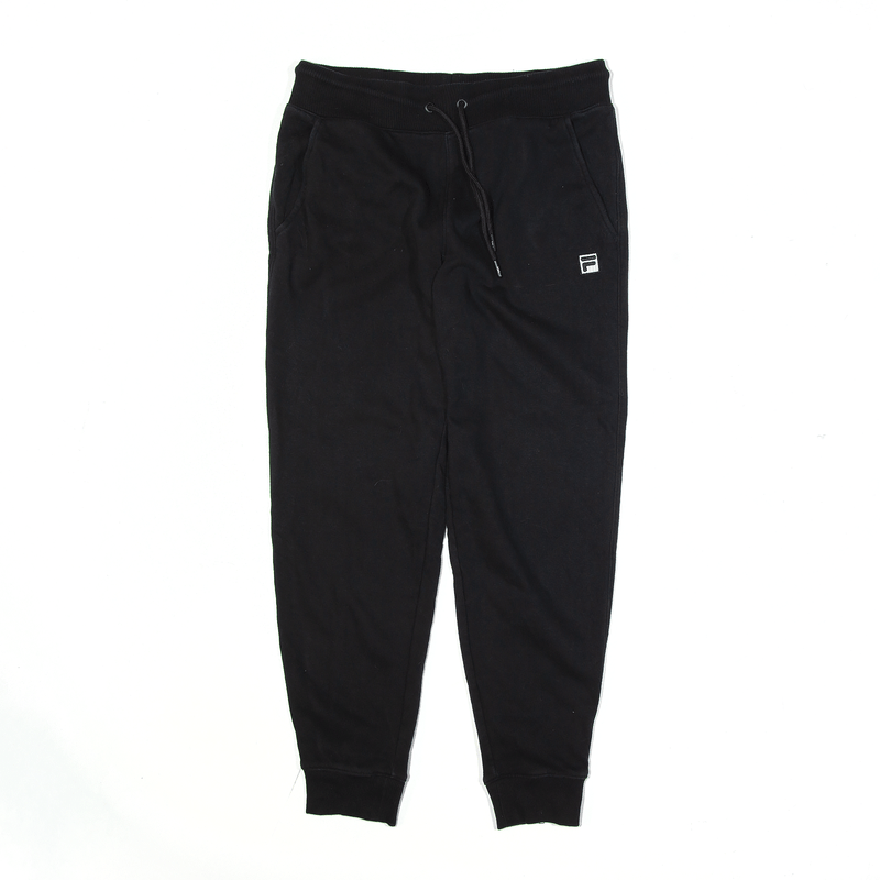 FILA Joggers Black Regular Tapered Womens M W30 L28