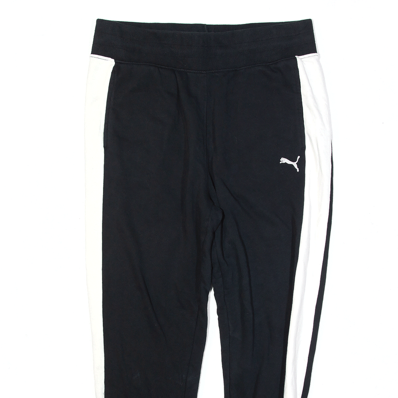 PUMA Joggers Black Regular Tapered Womens XL W34 L28