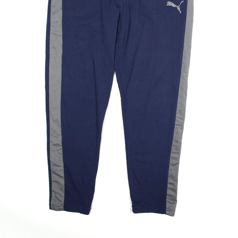 PUMA Track Pants Blue Regular Straight Mens L W23 L29