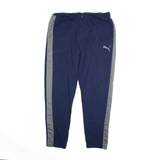 PUMA Track Pants Blue Regular Straight Mens L W23 L29