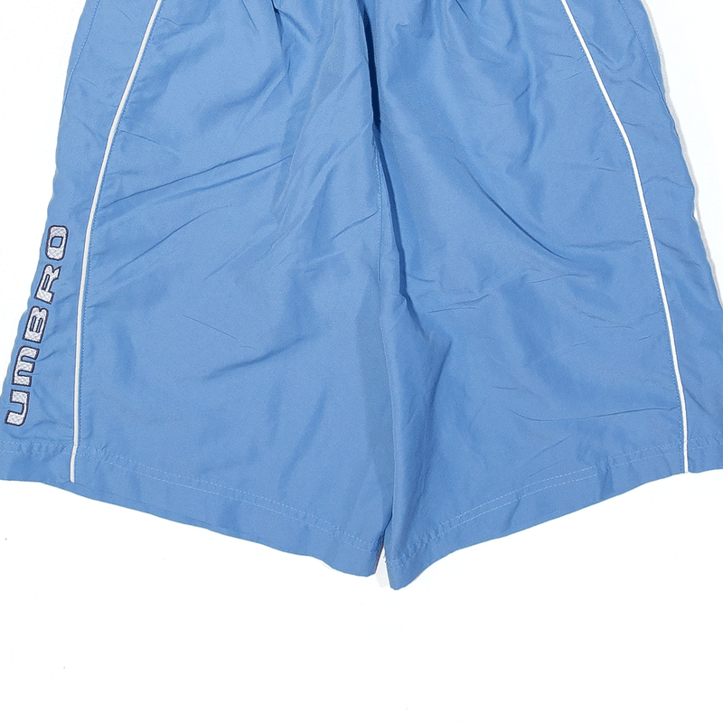 UMBRO Brief Lined Blue Regular Sports Shorts Boys XL W24