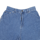 REAL COMFORT Denim Shorts Blue Regular Womens XXS W24